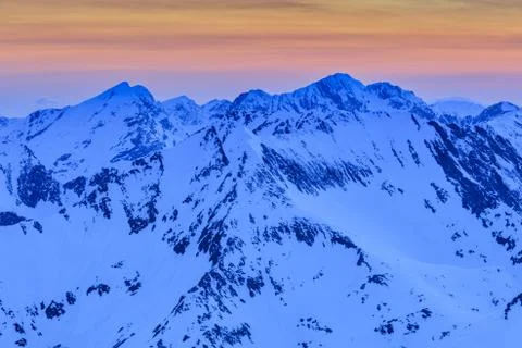 Fagaras Mountains, Romania Stock Photos
