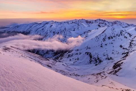 Fagaras Mountains, Romania Stock Photos