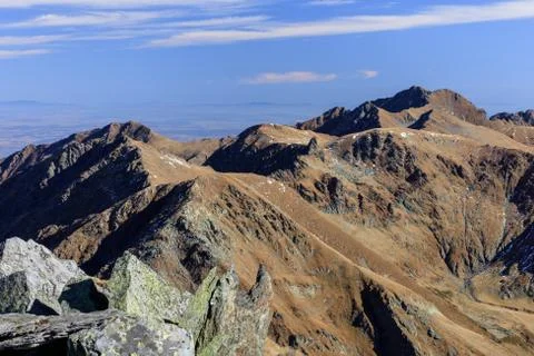 Fagaras Mountains, Romania Stock Photos