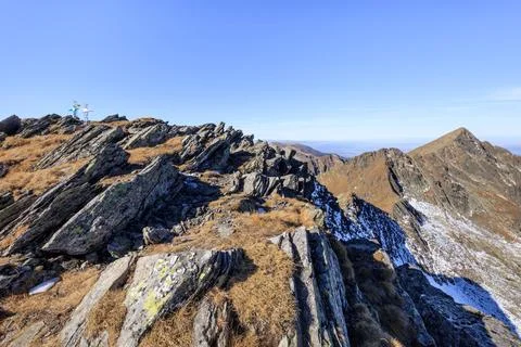 Fagaras Mountains, Romania Stock Photos