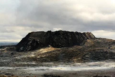 Fagradalsfjall volcano Stock Photos