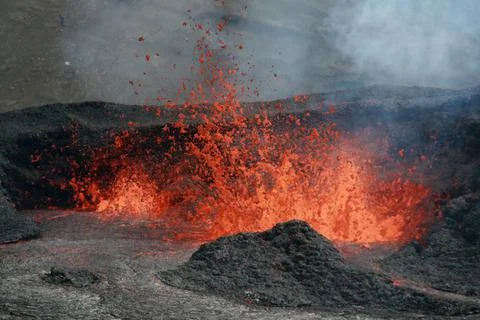 Fagradalsfjall volcano Stock Photos