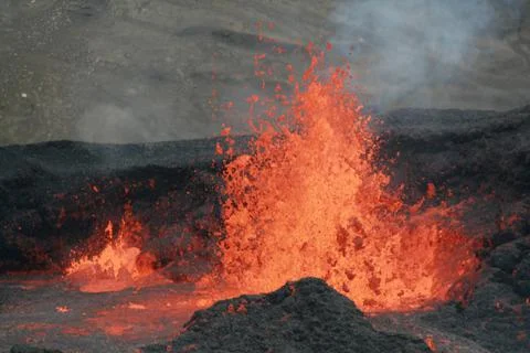 Fagradalsfjall volcano Stock Photos