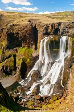 Fagrifoss Foto stock