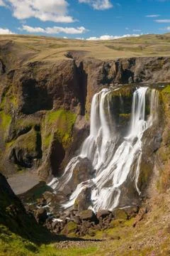 Fagrifoss Foto stock