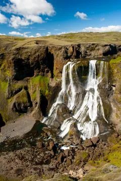 Fagrifoss Foto stock