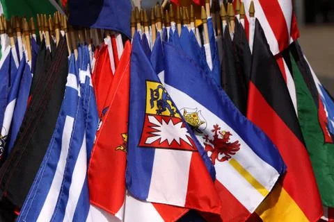 Fähnchen Stock Photos