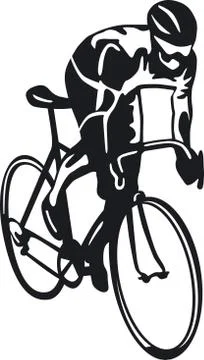 Fahrradfahrer Stock Photos