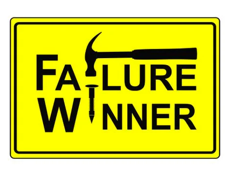 Fail and Win Stock Illustration