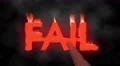 Fail hot text brand branding iron epic metal flaming heat flames overlay 4K 4k or 4k+ Resolution