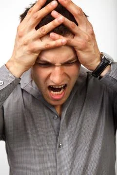 Fail problems or despair concept Stock Photos