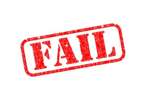 Fail Stamp Stock Photos