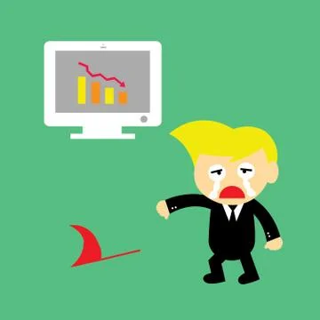 Fail vector cartoon Stock Illustration