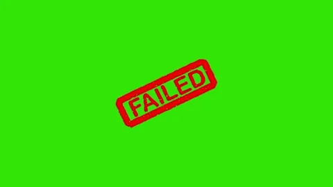 Failed animation on green screen Vidéo 334116481