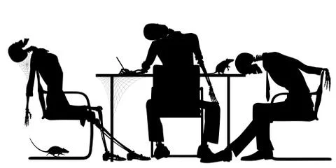 Failed business Stock-Illustration