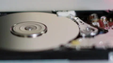 Failed Hard Drive Video stock 25160833