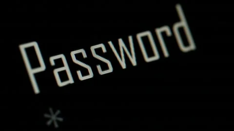 Failed login attempt Stock Footage 45705119