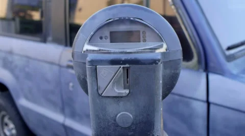 Failed Meter Dolly In Stock Footage 931325