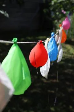 A failed outdoor party Stock-Fotos