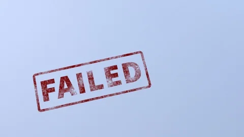 FAILED ON PAPER Stock Footage 88810882