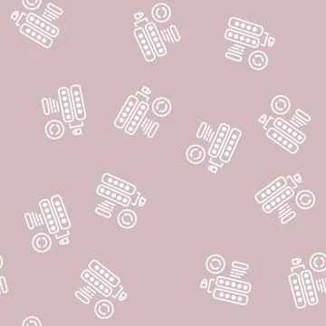 Failed password line seamless pattern sign Stockillustratie