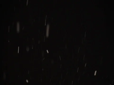 Failing snow black background Stock Footage 70224117