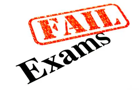 Failing your Exams. Stock Illustration