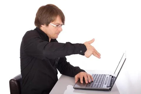 Failure of a business man Stock Photos