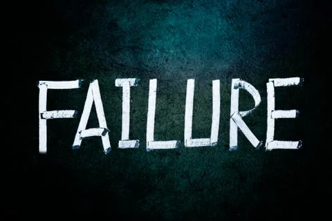 Failure concept 写真素材