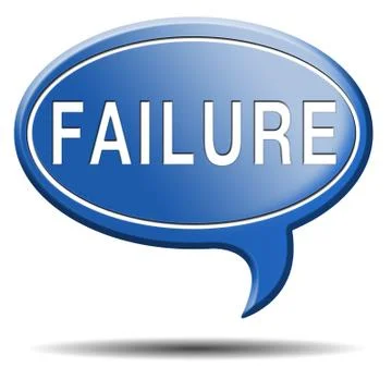 Failure Stock Illustration