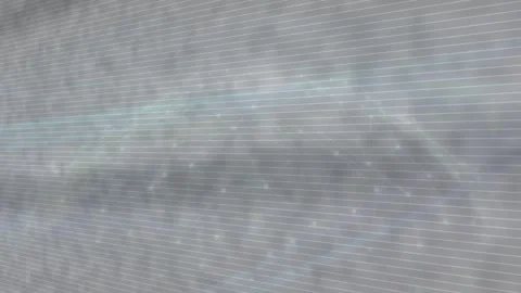 Faint band appearing, dome network forming, dots linking, beams sweeping, Stock Footage 334788315