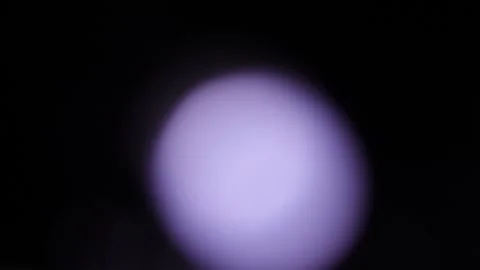 A faint blue flashing light in the dark Vidéo 317478476