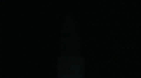 A faint Christmas tree light Stock Footage 11290979