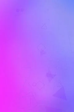 Faint geometric outlines including triangles and squares float over a smoot.. Ilustração Stock