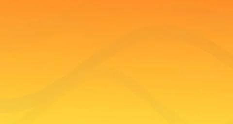 Faint ghostly wave bands against vibrant orange backdrop Stock Illustration