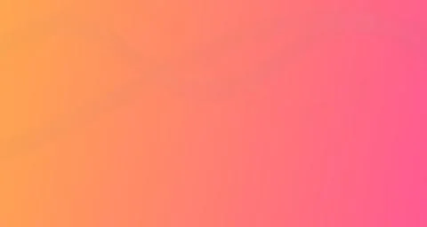 Faint ghostly wave bands in pink and orange gradient Stock Illustration
