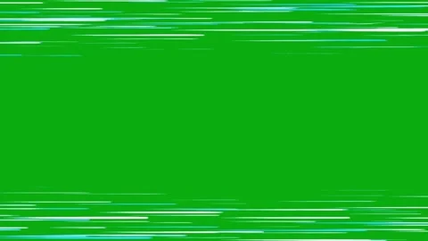 Faint horizontal white dash streaks animated on green screen effect speed dash Stock Footage 335218120