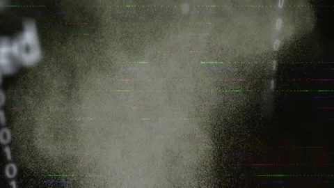 Faint mist and transferred text starting plume thickening, dispersing, revealing Stock Footage 334768727