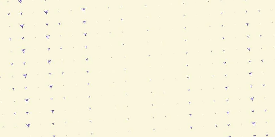 Faint purple triangular marks drift across a creamy field with generous bre.. Stock Illustration