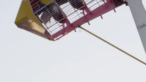 Fair Carnival Ride 5 Stock Footage 99016600