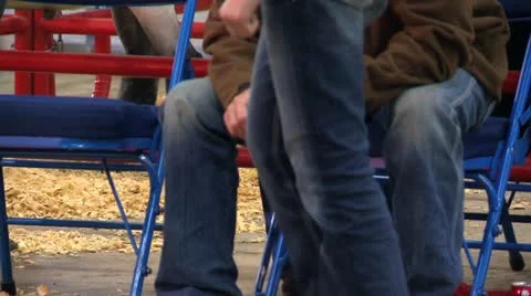 Fair daddy's hands Stock-Footage 12505757