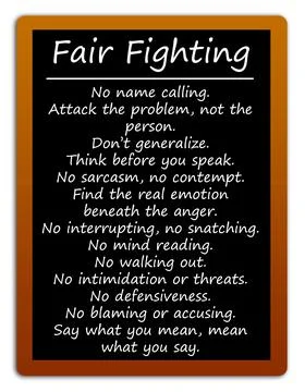 Fair fighting Stock-Illustration