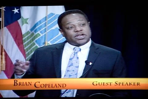 Fair Housing Month program ( Fair Housing 2010--Time to Act ), HUD headqua... Stock Photos