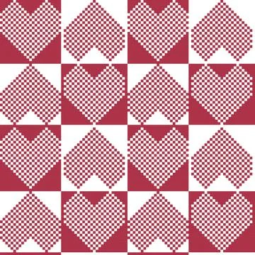Fair Isle Seamless Pattern Design Stock Illustration