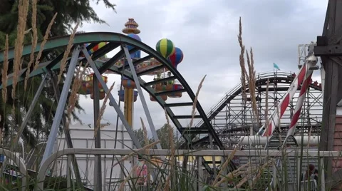 Fair Park Attractions - 37 Stock Footage