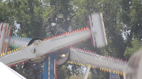Fair Ride Stock Footage 27816686