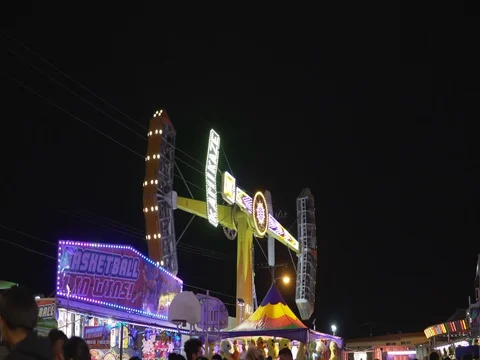 Fair Ride Video stock 80327612