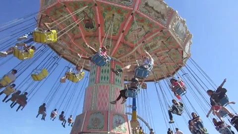 The  Fair Swings Stock Footage 159158961