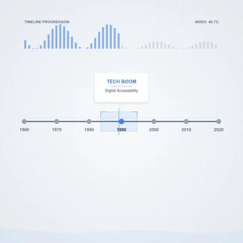 Fair wages timeline graph showing equal pay standards and economic progress.. Видео 344777948