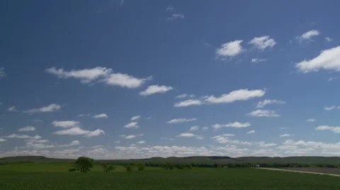 Fair Weather Clouds Stock Footage 54751563